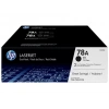 HP CE278AF (78A) SIYAH 2 LI PAKET TONER 2.100 SAYFA