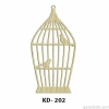 Hobi-Art KD 202 Kuş Kafesi Şeklinde Dekoratif Mini Ahşap Obje