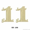 Hobi-Art KD 208 Dekoratif Mini Ahşap Rakamlar (1 Rakamı)