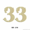Hobi-Art KD 210 Dekoratif Mini Ahşap Rakamlar (3 Rakamı)