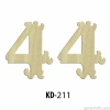 Hobi-Art KD 211 Dekoratif Mini Ahşap Rakamlar (4 Rakamı)