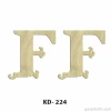 Hobi-Art KD 224 Dekoratif Mini Ahşap Harfler (F Harfi)