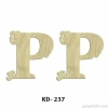 Hobi-Art KD 237 Dekoratif Mini Ahşap Harfler (P Harfi)