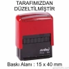 Sırdaş Otomatik Tarafımızdan DÜZELTİLMİŞTİR Yazılı Kaşe