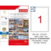 Tanex TW-2001 Laser Etiketi (199,6 x 289,1 mm)