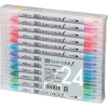 Zig Clean Color F Çift Uçlu Marker Kalem 24 lü Set TCS-6000T/24V