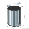Garanti Metal 1015 Pedallı Çöp Kovası (30 Litre)