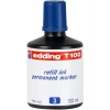 EDDİNG T100 PERMANENT MARKÖR MÜREKKEBİ MAVİ 100ml