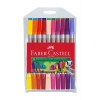 FABER-CASTELL ÇİFT UÇLU KEÇELİ KALEM 20 RENK (151119)