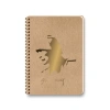 KESKİN FUNKY ATA SPİRALLİ DEFTER 17x23 DÜZ 100 YAPRAK (418110)