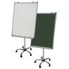 AKYAZI 0023-1 MOBİL TEK TARAFLI FLİPCHART LAMİNAT YAZI TAHTASI 70x100 RENKLİ (SİYAH VEYA YEŞİL)