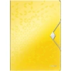 LEİTZ 4599 ACTİVE WOW İNCE LASTİKLİ DOSYA METALİK SARI