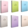 GIPTA PASTORAL SPİRALLİ PLASTİK KAPAK DEFTER A4 KARELİ 160 YAPRAK (5553)
