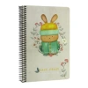 GIPTA EASY NOTES SPİRALLİ SERT KAPAK DEFTER 17x24 KARELİ 120 YAPRAK (4744)