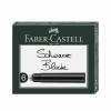 FABER-CASTELL GRİP DOLMA KALEM KARTUŞU SİYAH 6LI (185507)