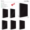 ÇINAR NERO SPİRALLİ SERT KAPAK DEFTER 17x24 KARELİ 100 YAPRAK (55215)