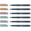 FABER-CASTELL ÇOK AMAÇLI MARKÖR METALİK 6 RENK BLİSTER (160706)