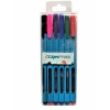 LİQEO F-8027 FİNELİNER KEÇE UÇLU KALEM 0.4mm 6 RENK BLİSTER