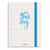 ÇINAR UNİ-NOTE YOUR DAY LASTİKLİ SPİRALLİ SERT KAPAK DEFTER 17x24 KARELİ 120 YAPRAK (55185)