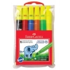 FABER-CASTELL JUMBO 42 NEON KEÇELİ KALEM 6 RENK (030642)