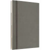 LATON TAVOİTE A5 TARİHSİZ PLANLAYICI TERMO DERİ YUMUŞAK KAPAK DEFTER 14x21cm 256 YAPRAK KOYU GRİ