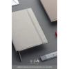 LATON UNELMA A5 TARİHSİZ PLANLAYICI PREMİUM TERMO DERİ YUMUŞAK KAPAK DEFTER 14x21cm 160 YAPRAK KOYU GRİ