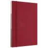 LATON KOLME A5 NOT VE TASARIM DEFTERİ KUMAŞ SERT KAPAK DEFTER 14x21cm 192 YAPRAK BORDO