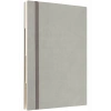 LATON TAVOİTE A5 TARİHSİZ PLANLAYICI KUMAŞ SERT KAPAK DEFTER 14x21cm 256 YAPRAK AÇIK GRİ
