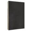 LATON AİNA A5 TARİHSİZ PLANLAYICI PREMİUM TERMO DERİ YUMUŞAK KAPAK DEFTER 14x21cm 368 SAYFA SİYAH