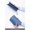 LATON JAETTU B5 SEPRA NOT DEFTERİ TERMO DERİ YUMUŞAK KAPAK DEFTER 18x23cm 192 YAPRAK MAVİ