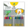 FABER-CASTELL PASTEL BOYA METALİK+ FOSFORLU 12 RENK (2280000001)