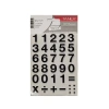 TANEX STC-510 RAKAM ETİKETİ 20mm 2Lİ POŞET