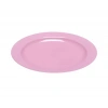 Plastik Pembe Tabak 26 cm - 10 Adet