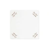 Kare Turta Altı Beyaz (Kalın) 22 cm - 25 Adet