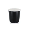 Double Wall Siyah Karton Bardak 8 oz - 30 Adet