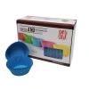 Cupcake Kapsül Mavi No:4 50x30 mm - 600 Adet
