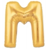 M Harfi Altın Renk Folyo Balon 100 cm