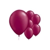 Bordo Renk 10 Adet Balon