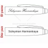 Steelpen Dolmakalem + Tükenmez Truva Desenli Krom 0165