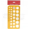 Hatas Daire Şablonu 1-36mm Büyük