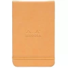 Rhodia Boutique Webnotebook Italyan Deri Çizgili Defter (Yandan) Turuncu Sert Kapak