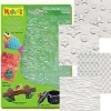 Makins Clay Texture Sheets Doku Kalıpları 4lü Set D