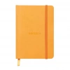 Rhodia Boutique Rodiarama Renkler Italyan Deri Yumuşak Kapak Çizgili Orange A6