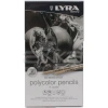 Lyra Rembrandt Polycolor Kuru Boya Kalemi 12li Set Gri Tonlar