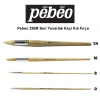 Pebeo 258R Seri Yuvarlak Uçlu Keçi Kılı Fırça