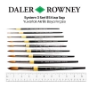 Daler Rowney System 3 Seri 85 Yuvarlak Sulu Boya ve Akrilik Boya Fırçası