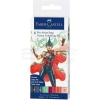 Faber Castell 6 Pitt Artist Pen Manga Superhero Set 267196