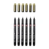 Sakura Pigma Micron Black Gold Edition Teknik Çizim Kalemi 6lı Set