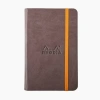 Rhodia Boutique Rodiarama Renkler Italyan Deri Defter  Chocolate A6