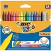 Bic Plastidecor Pastel Mum Boya Uzun Boy Silinebilir 18li